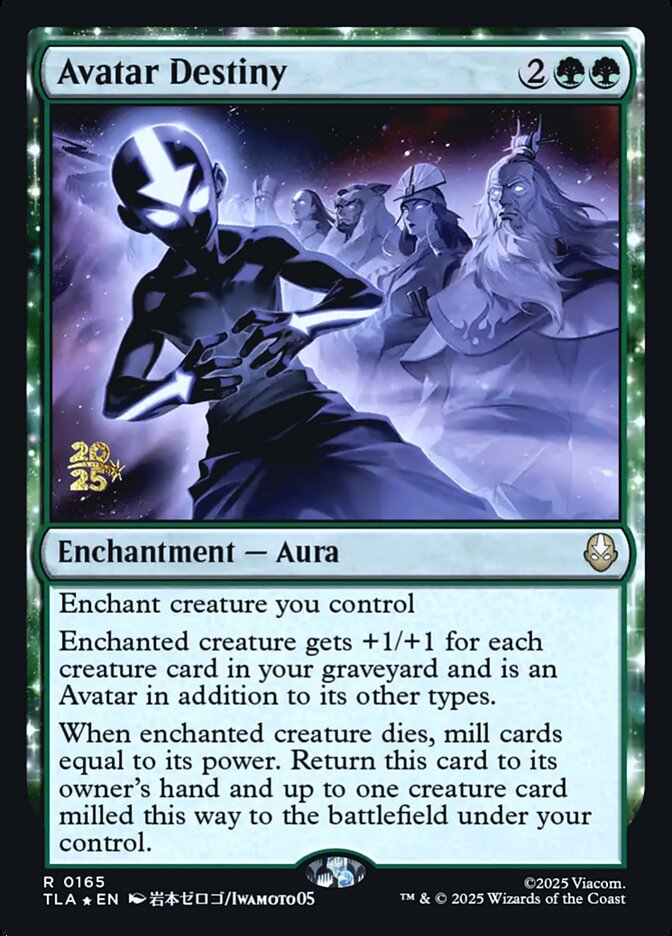 Avatar Destiny, Avatar: The Last Airbender Promos Card Art