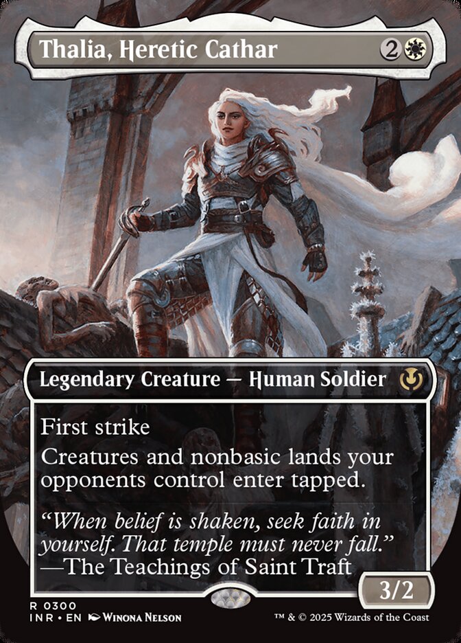 Thalia, Heretic Cathar, Innistrad Remastered Card Art