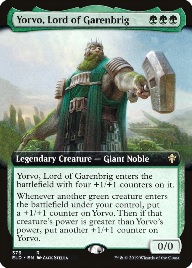 Yorvo, Lord of Garenbrig, Throne of eldraine Card Art