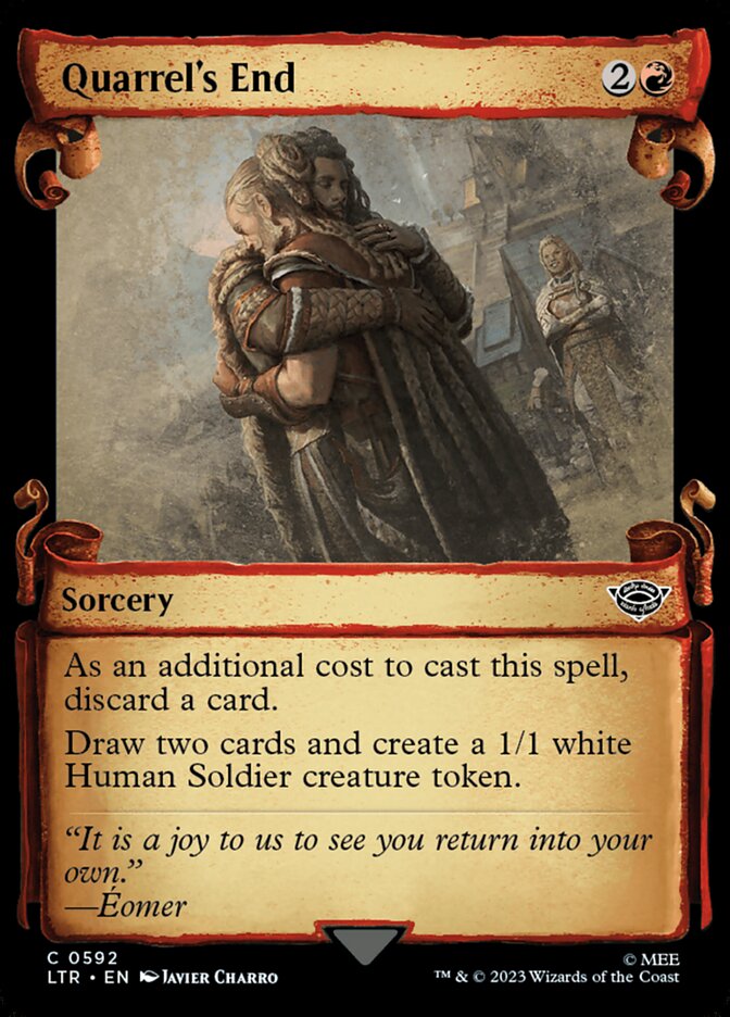 Quarrel's End, The lord of the rings: tales of middle-earth Card Art
