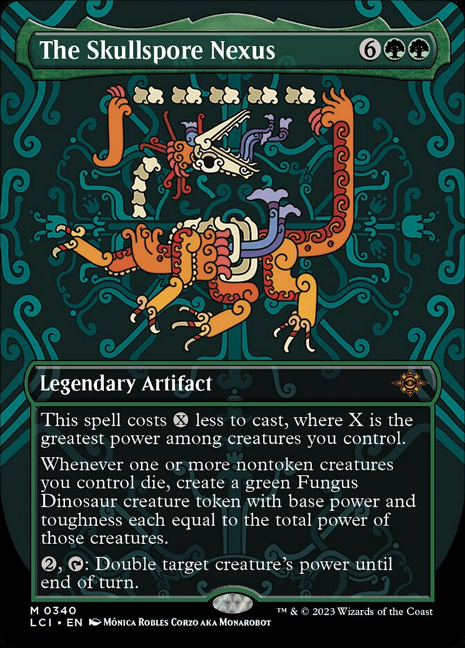The Skullspore Nexus, The lost caverns of ixalan Card Art