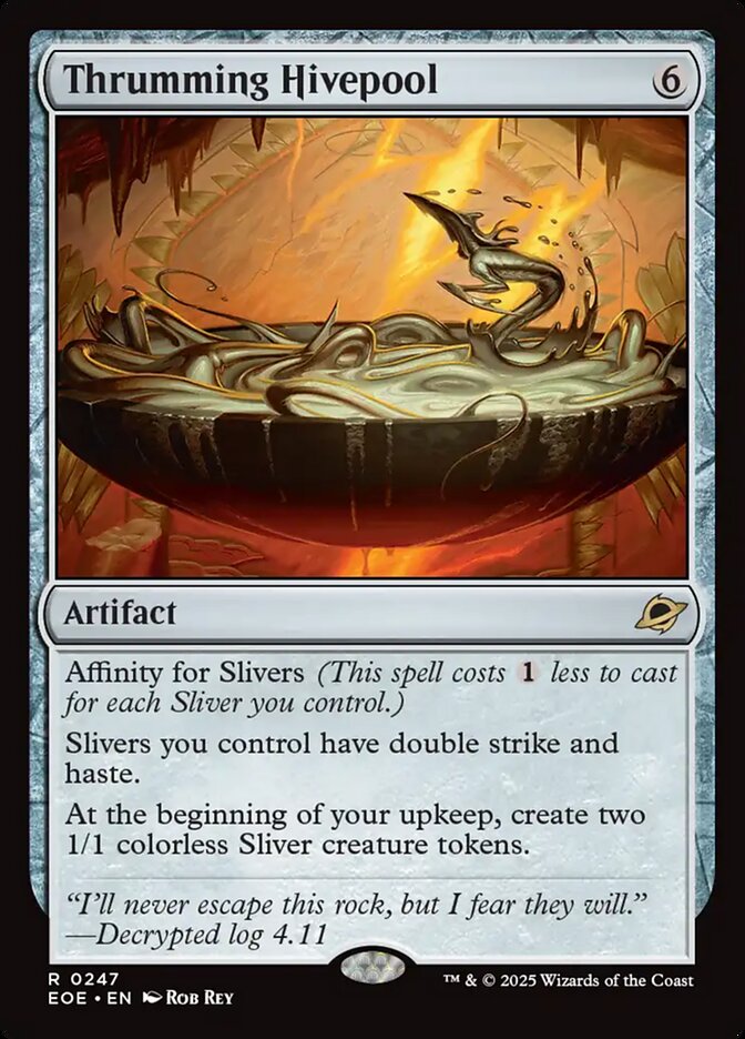 Thrumming Hivepool, Edge of eternities Card Art