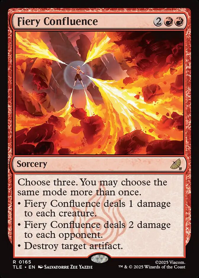Fiery Confluence, Avatar: The Last Airbender Eternal Card Art