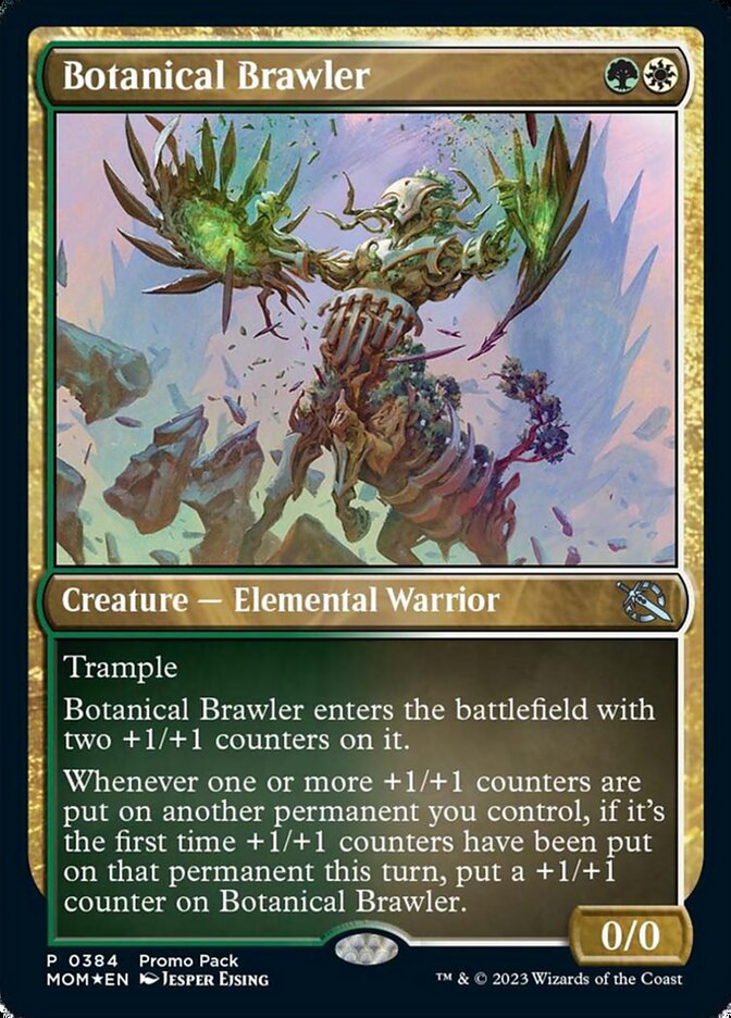 Botanical Brawler, March Of The Machine Card Art