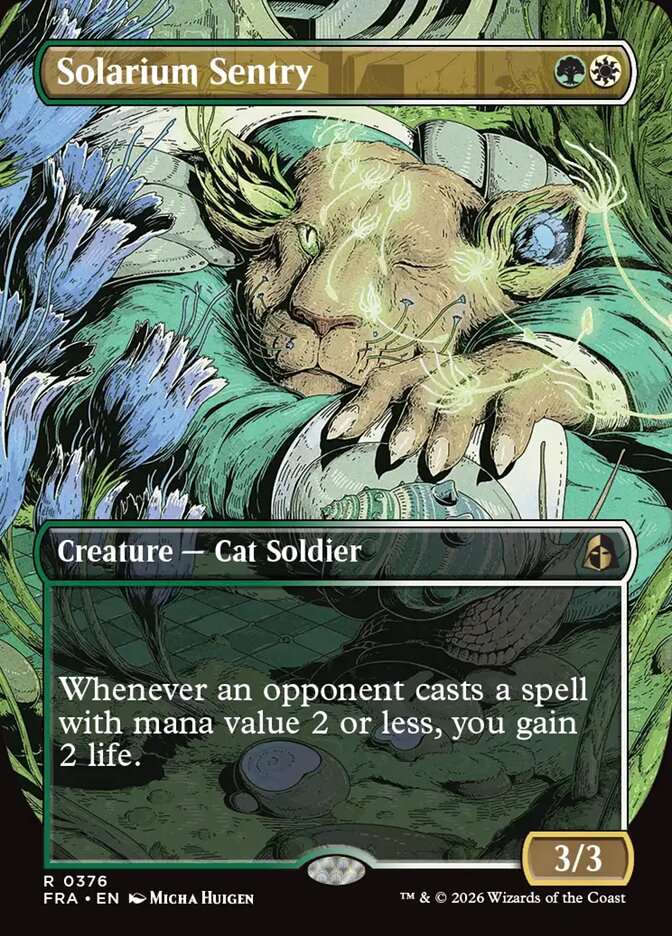 Solarium Sentry, Reality Fracture Card Art