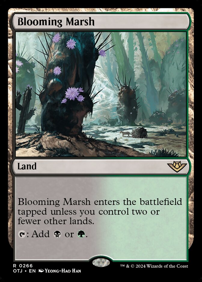 Blooming Marsh, Outlaws of thunder junction Card Art
