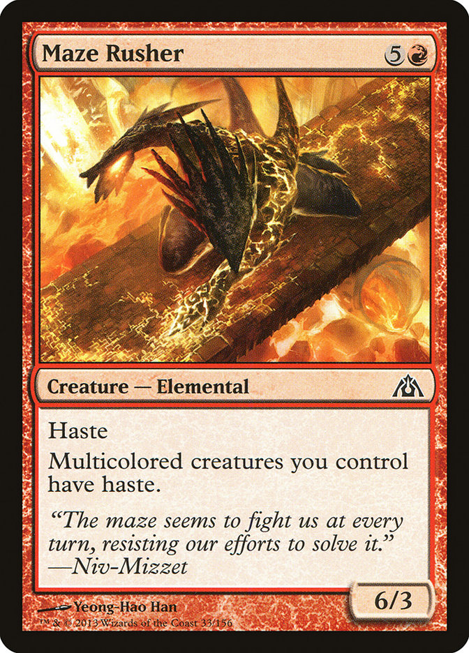 Maze Rusher - Foil