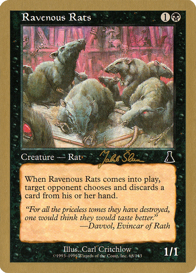 Ravenous Rats, World championship decks 1999 Card Art