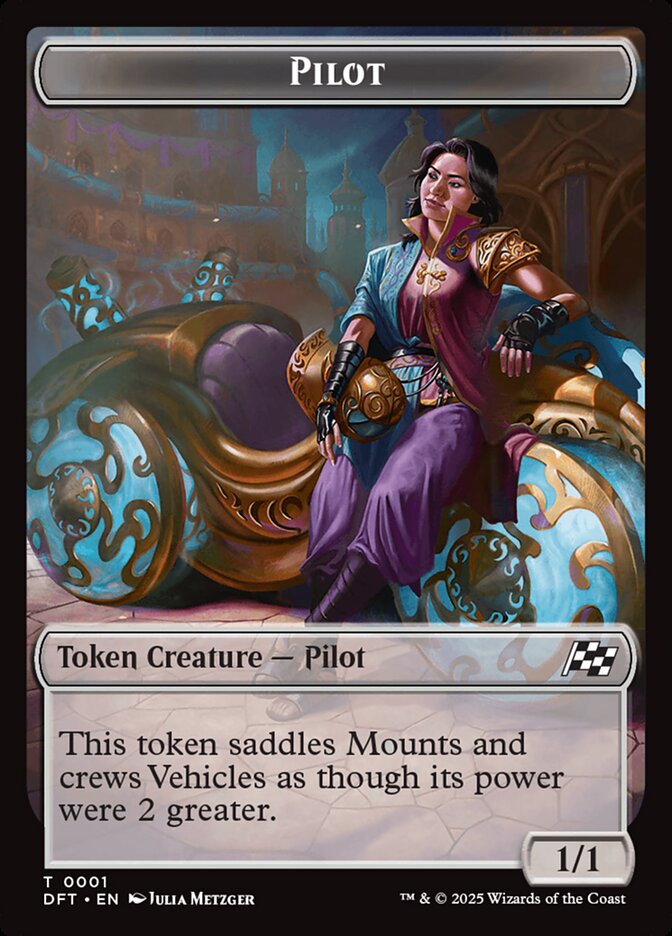 Pilot, Aetherdrift Tokens Card Art