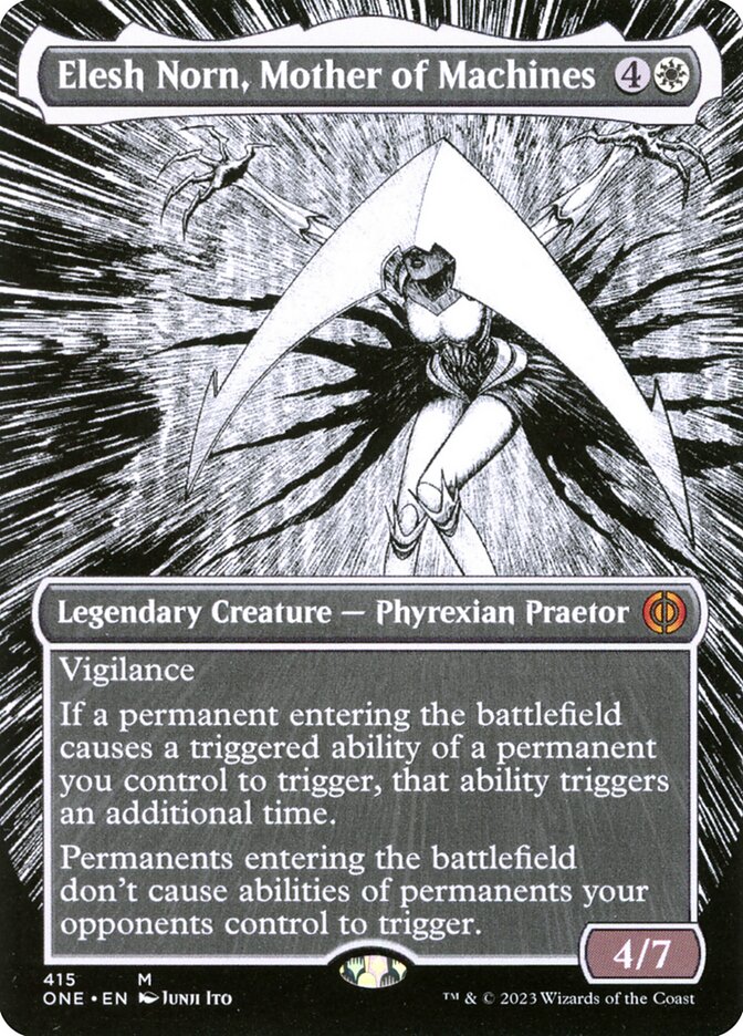 Elesh Norn, Mother of Machines, Phyrexia: all will be one Card Art