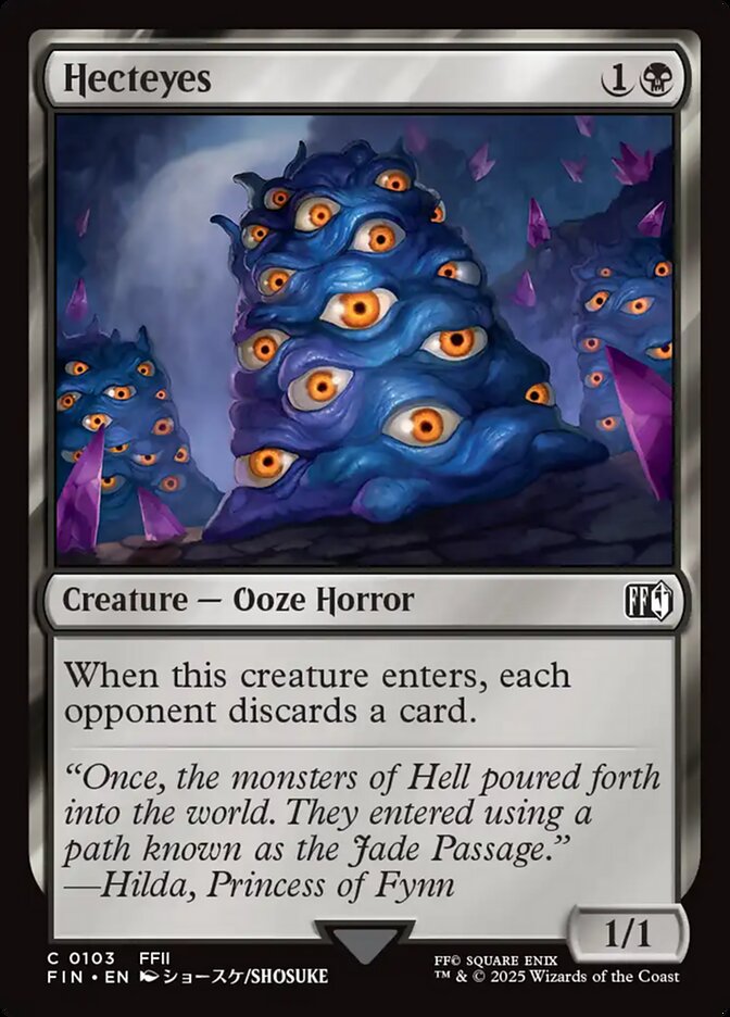Hecteyes, Final fantasy Card Art