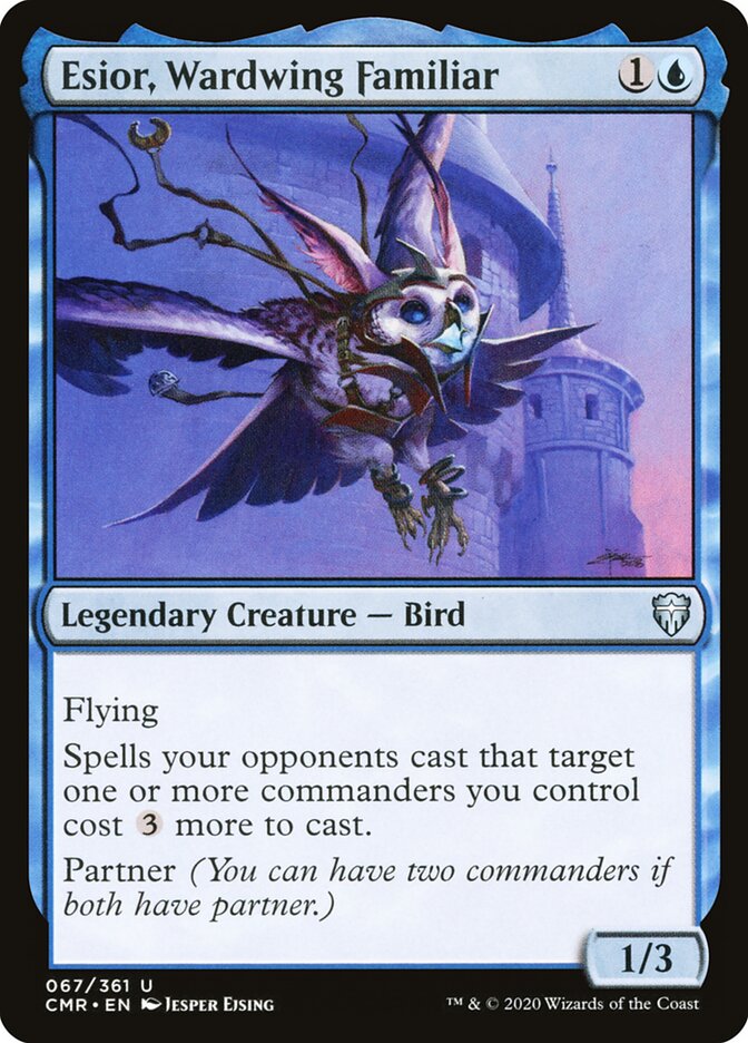 Esior, Wardwing Familiar, Commander Legends Card Art