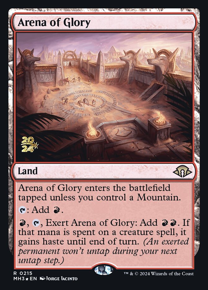 Arena of Glory, Modern horizons 3 promos Card Art