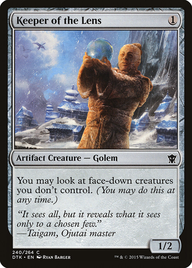 Keeper of the Lens, Dragons of tarkir Card Art