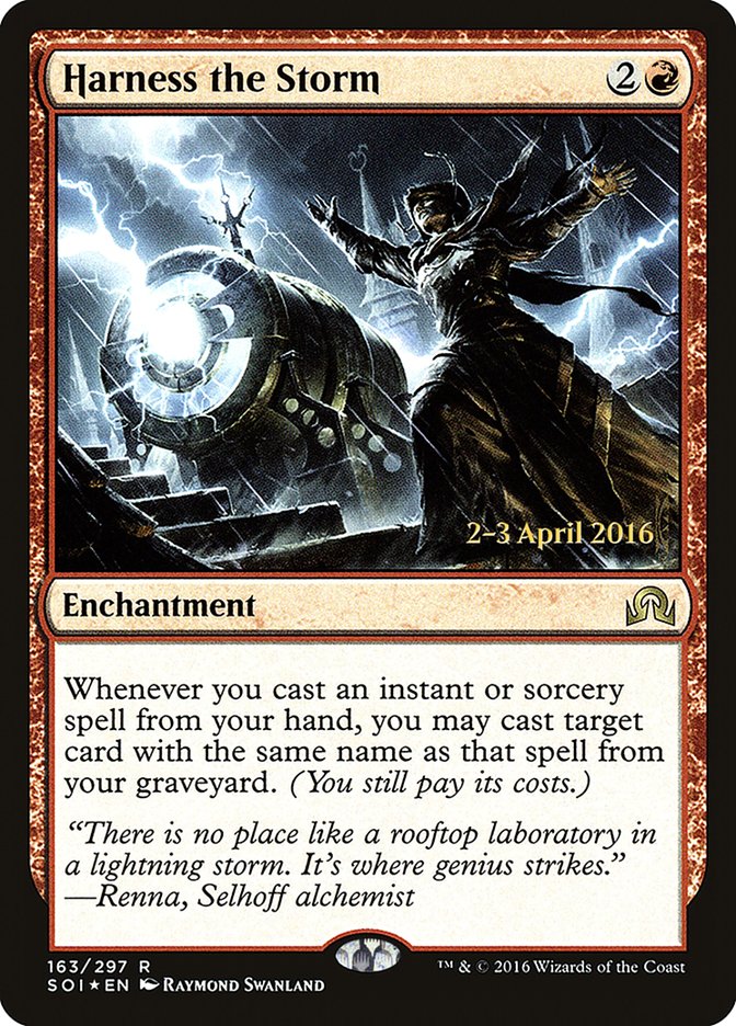 Harness the Storm, Shadows over innistrad promos Card Art