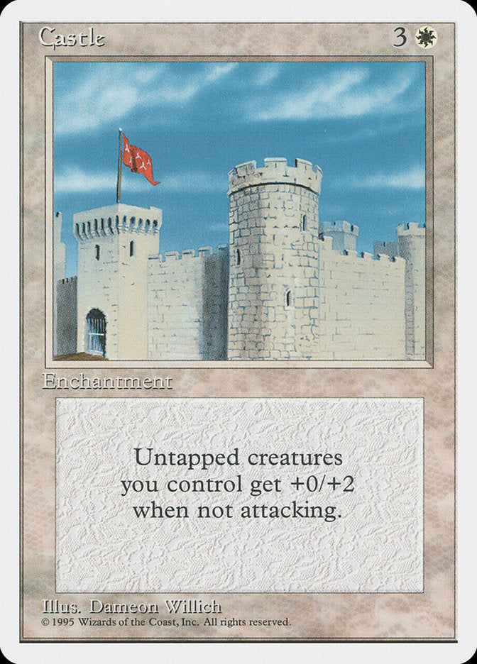 Castle, Fourth edition Card Art