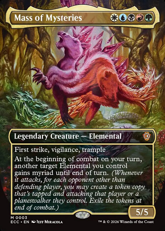 Mass of Mysteries, Lorwyn Eclipsed Commander Card Art