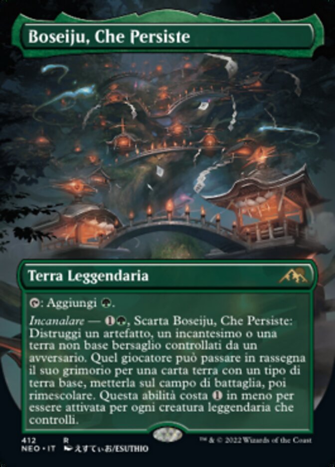 Boseiju, Who Endures, Kamigawa: Neon Dynasty Card Art