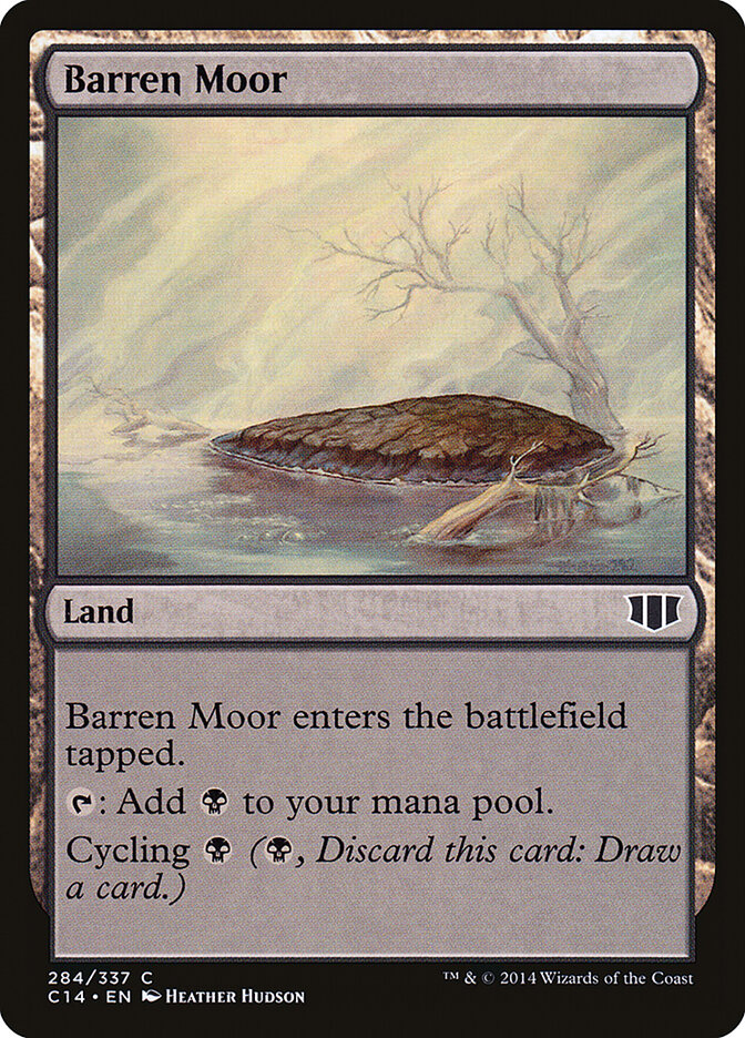 Barren Moor, Commander 2014 Card Art