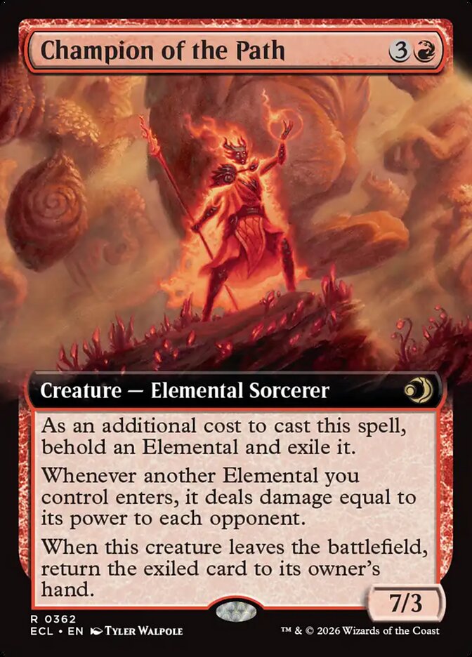 Champion of the Path, Lorwyn Eclipsed Card Art