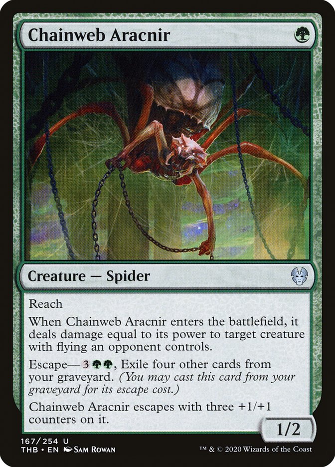 Chainweb Aracnir, Theros beyond death Card Art