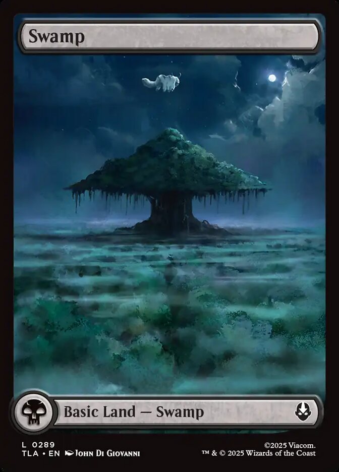 Swamp, Avatar: The Last Airbender Card Art