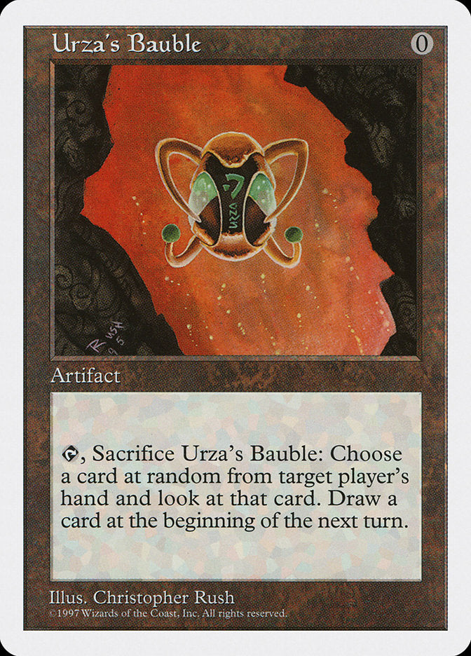 Urza's Bauble, Fifth edition Card Art