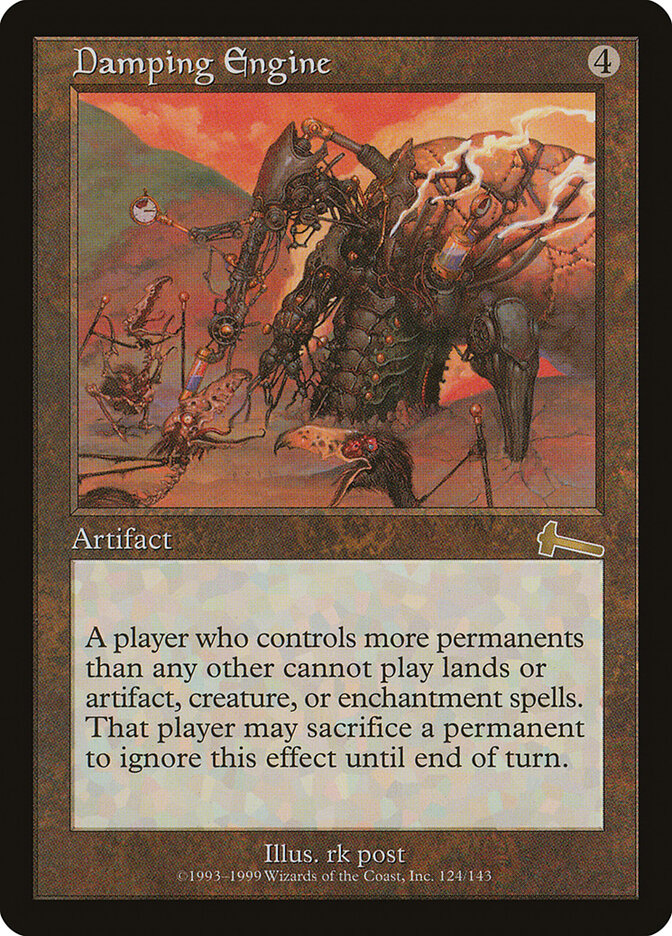 Damping Engine, Urza'S Legacy Card Art