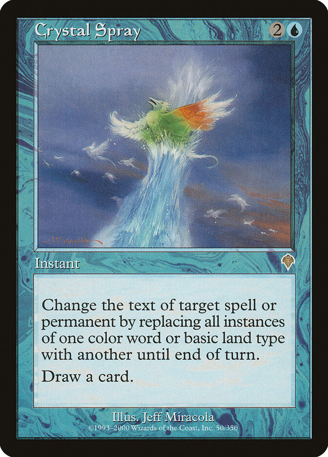 Crystal Spray, Invasion Card Art