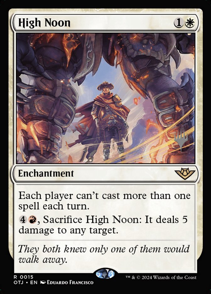 High Noon, Outlaws of thunder junction promos Card Art