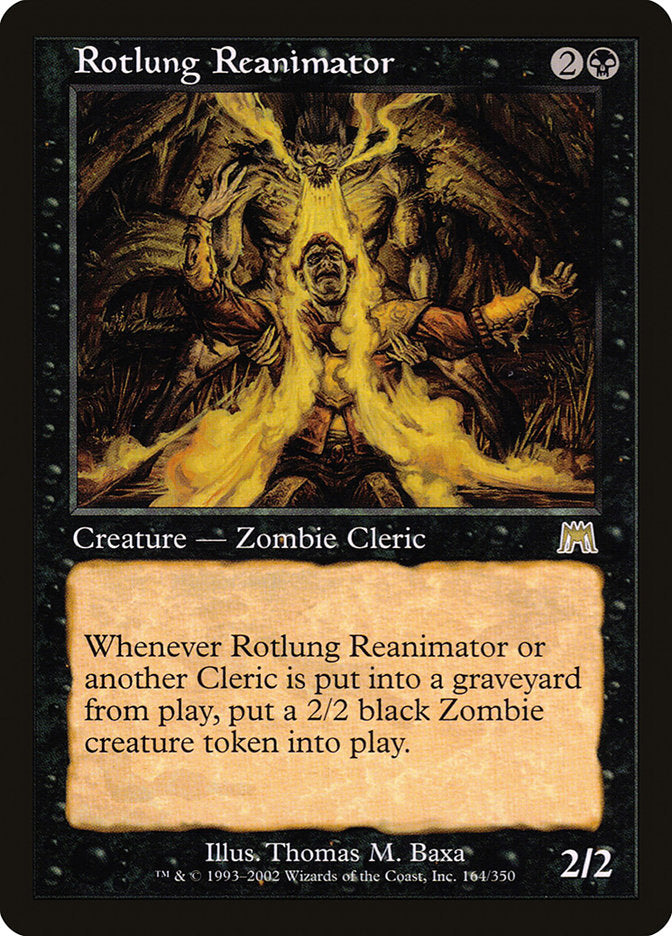 Rotlung Reanimator, Onslaught Card Art