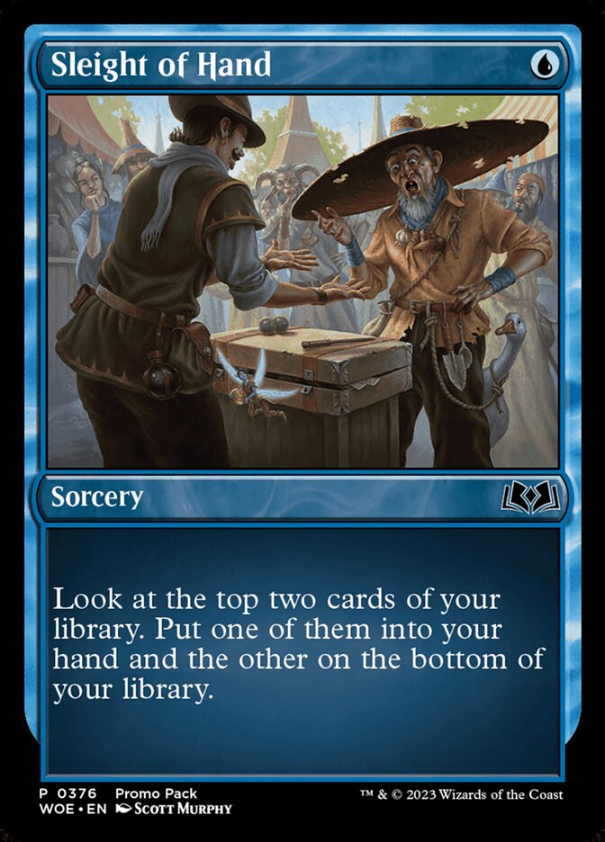 Sleight of Hand, Wilds of eldraine Card Art
