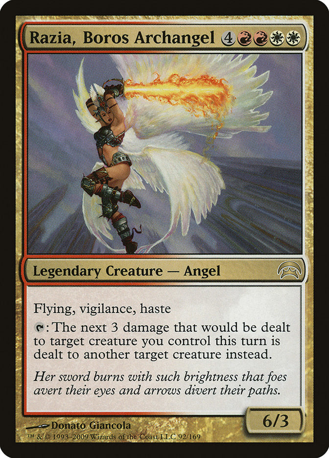 Razia, Boros Archangel, Planechase Card Art