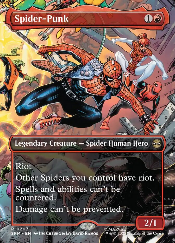 Spider-Punk, Marvel'S Spider-Man Card Art
