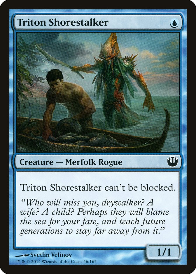 Triton Shorestalker, Journey Into Nyx Card Art