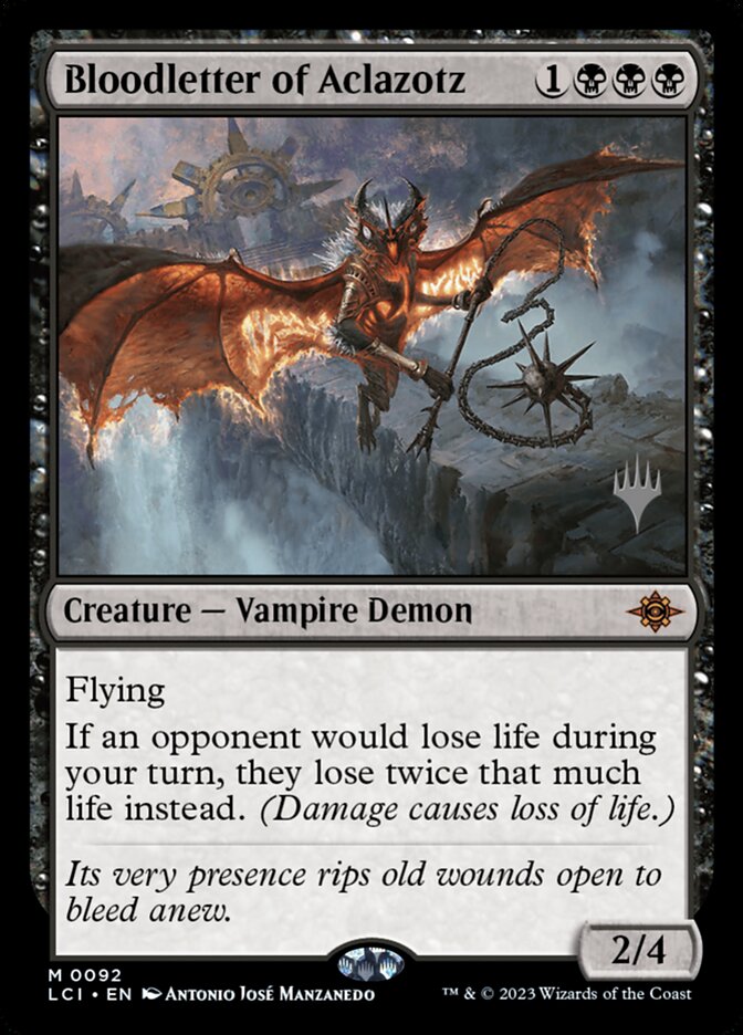 Bloodletter of Aclazotz, The lost caverns of ixalan promos Card Art