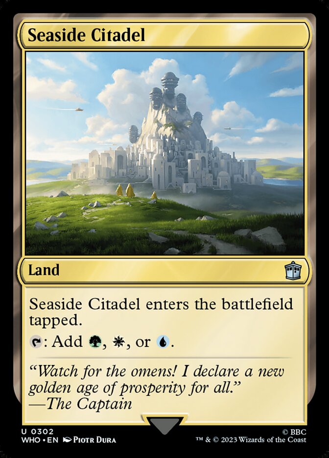 Seaside Citadel, Doctor who Card Art