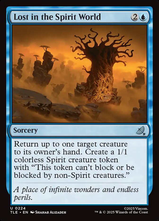Lost in the Spirit World, Avatar: The Last Airbender Eternal Card Art