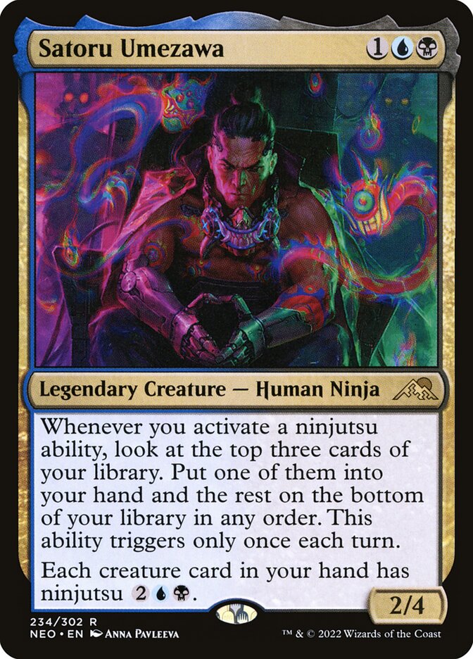 Satoru Umezawa, Kamigawa: neon dynasty Card Art