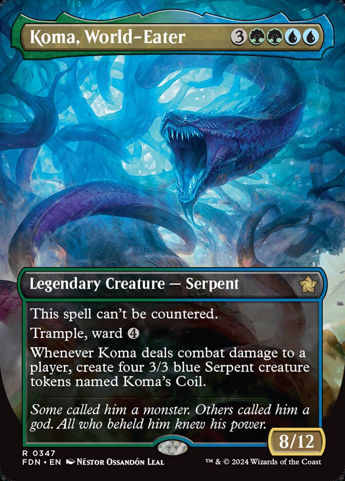 Koma, World-Eater - Foil