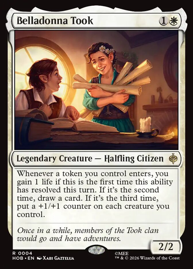 Belladonna Took, The Hobbit Card Art