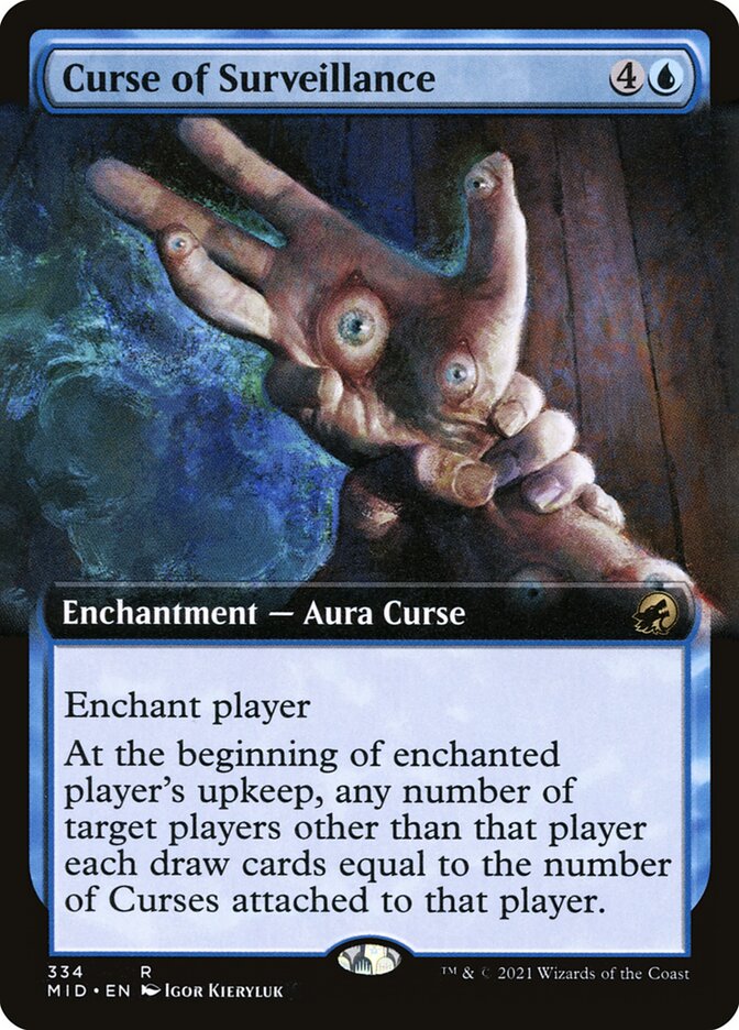 Curse of Surveillance, Innistrad: Midnight Hunt Card Art