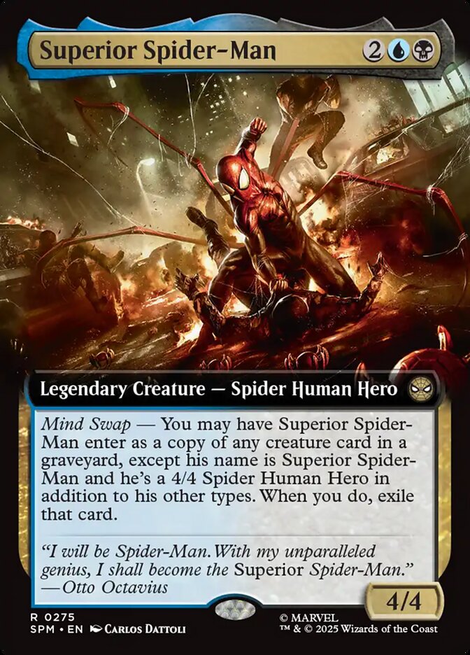 Superior Spider-Man, Marvel'S Spider-Man Card Art