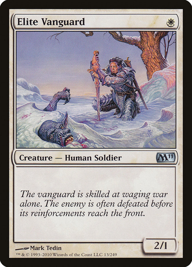 Elite Vanguard, Magic 2011 Card Art