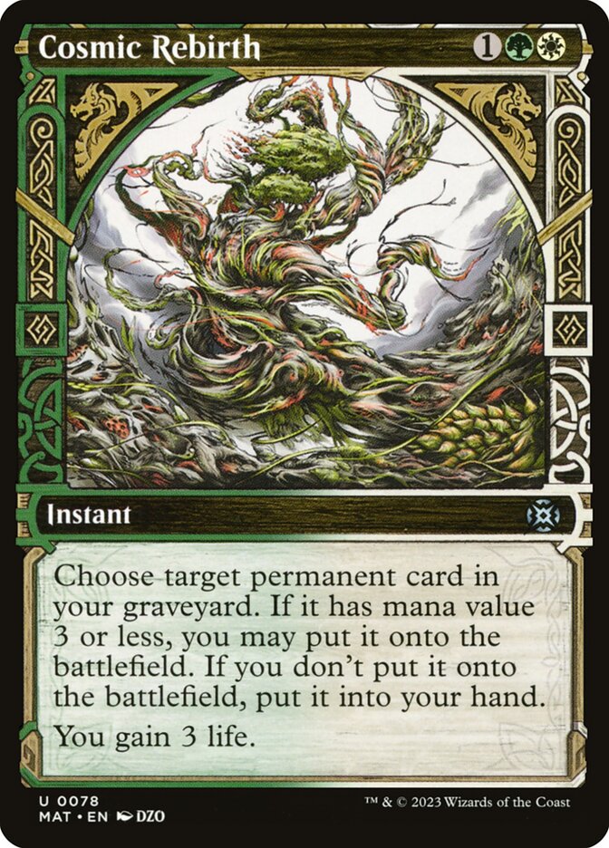 Cosmic Rebirth, March Of The Machine: The Aftermath Card Art