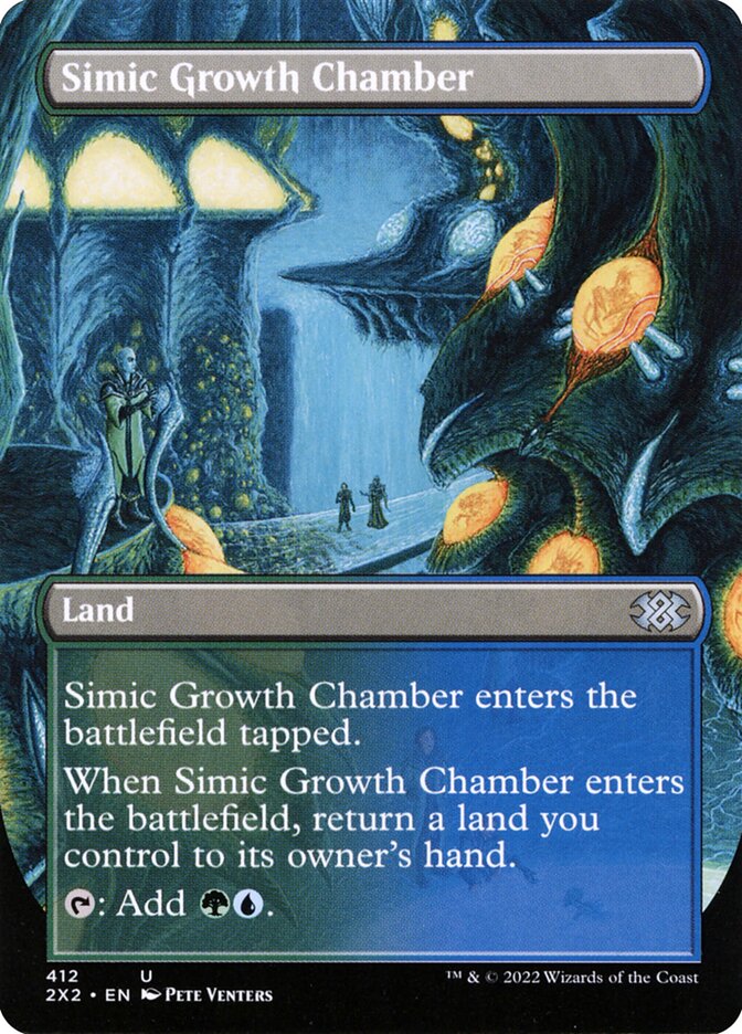Simic Growth Chamber, Double Masters 2022 Card Art