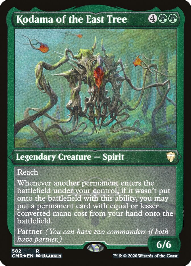 Kodama of the East Tree - Etched Foil