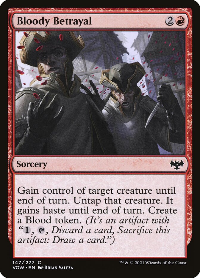 Bloody Betrayal, Innistrad: crimson vow Card Art