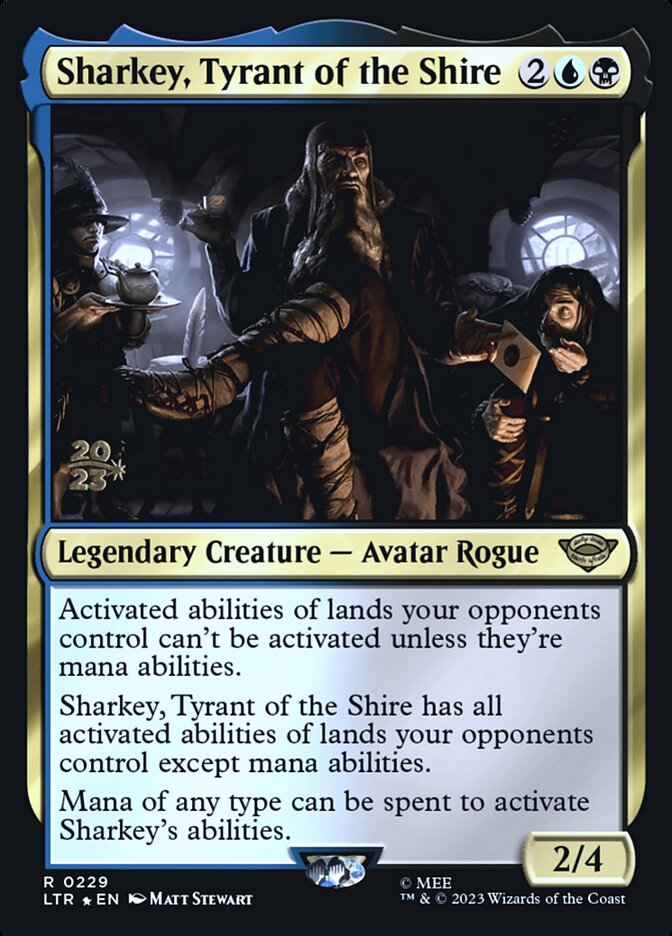 Sharkey, Tyrant of the Shire, Tales Of Middle-Earth Promos Card Art