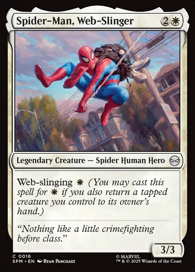 Spider-Man, Web-Slinger, Marvel'S Spider-Man Card Art